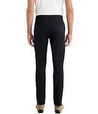 RHONE Slim Fit Flat Front Commuter Stretch Pants