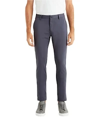 RHONE Slim Fit Flat Front Commuter Stretch Pants