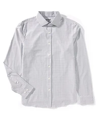 RHONE Slim Fit State of Mind Stretch Long Sleeve Woven Shirt
