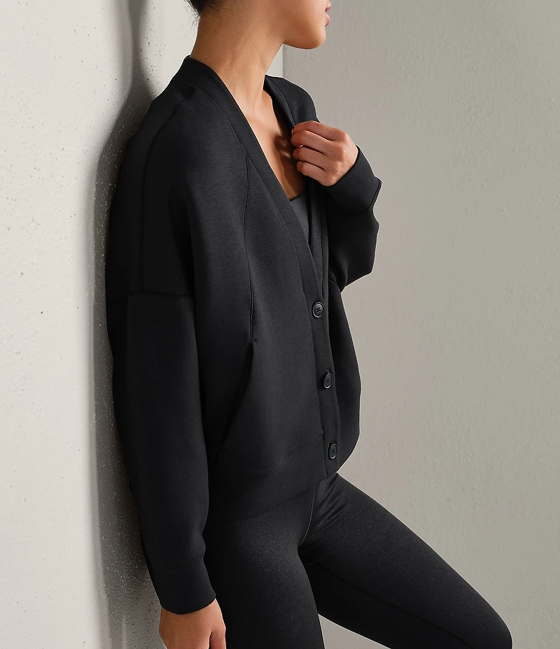 RHONE V-Neck Long Sleeve DreamGlow™ Cardigan Sweater