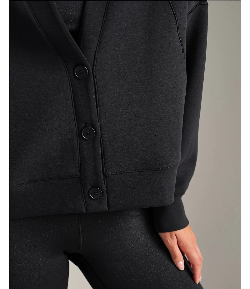 RHONE V-Neck Long Sleeve DreamGlow™ Cardigan Sweater