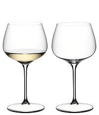 Riedel Grape@ Riedel Chardonnay/Gin Tonic Glasses, Set of 2