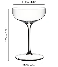 Riedel Grape@Riedel Coupe Cocktail, Set of 2