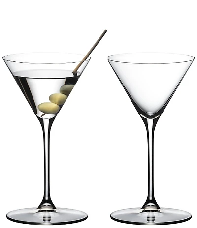 Riedel Grape@Riedel Martini Glasses, Set of 2