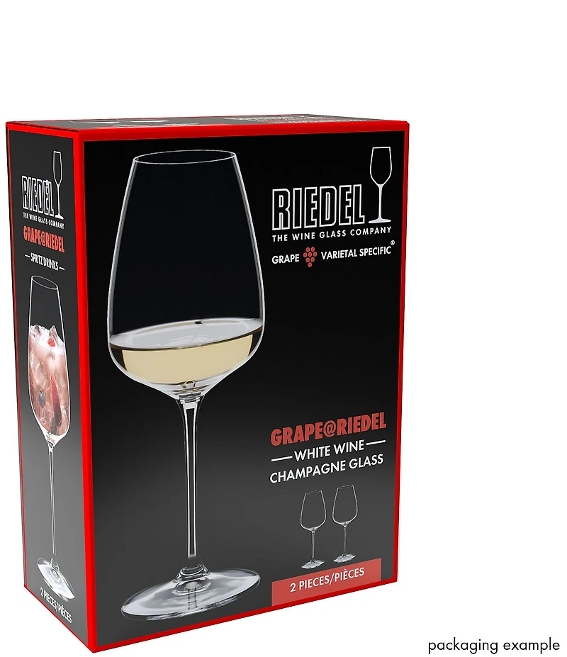 Riedel Grape@Riedel White Wine/ Champagne Glass/Spritz Drink, Set of 2