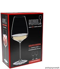Riedel Grape@Riedel White Wine/ Champagne Glass/Spritz Drink, Set of 2