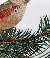 Rightside Design Cardinals & Pines Indoor/Outdoor Lumbar Throw Pillow