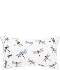 Rightside Design Dragonfly Multi Pattern Indoor/Outdoor Throw Pillow