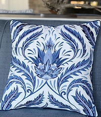 Rightside Design Morris Thistle Pattern Indoor/Outdoor Throw Pillow