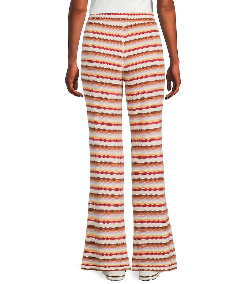 Rip Curl Bobbi Yarn-Dyed Striped Knit Pants