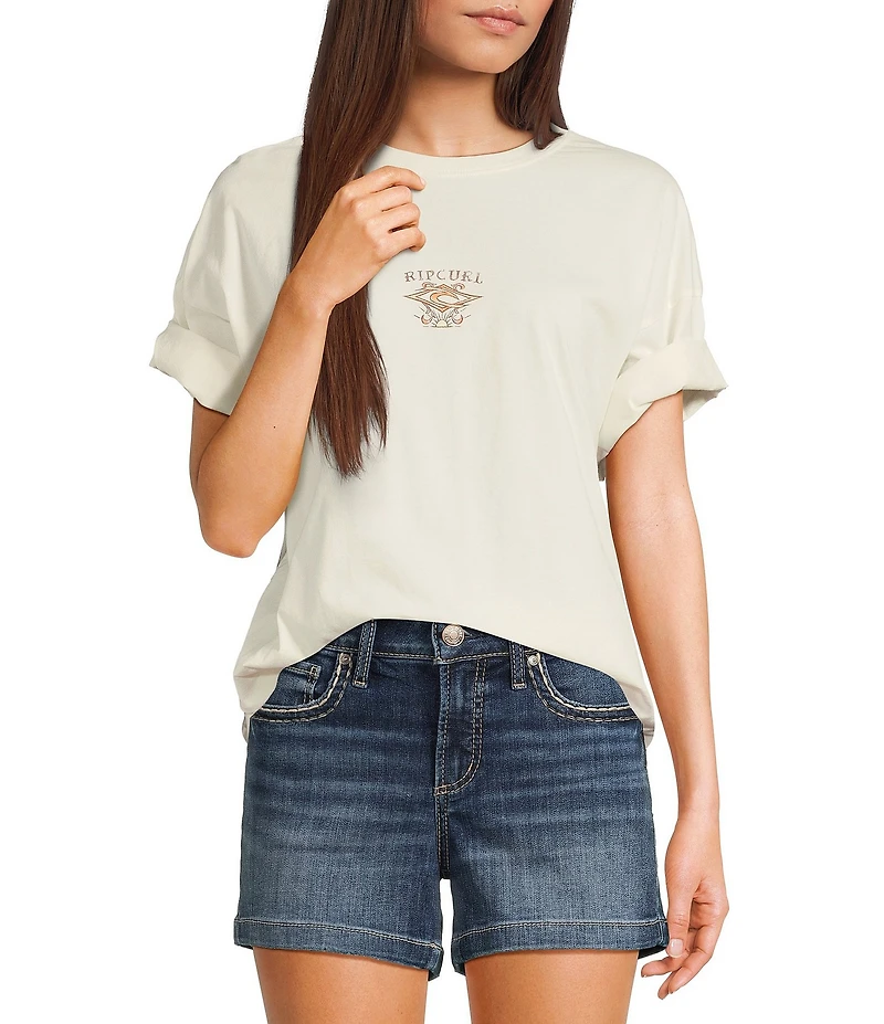 Rip Curl Butterfly Heritage Short Sleeve T-Shirt