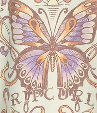Rip Curl Butterfly Heritage Short Sleeve T-Shirt