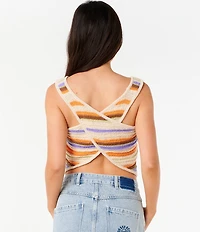 Rip Curl Cala Nights Sleeveless Cropped Tank Top