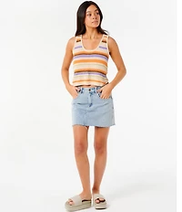 Rip Curl Cala Nights Sleeveless Cropped Tank Top