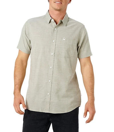 Rip Curl Classic Surf Ourtime Short Sleeve Woven Shirt