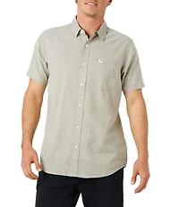 Rip Curl Classic Surf Ourtime Short Sleeve Woven Shirt