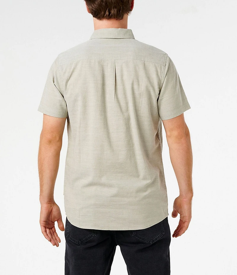 Rip Curl Classic Surf Ourtime Short Sleeve Woven Shirt