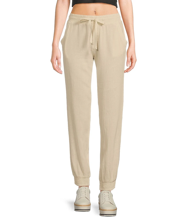 Rip Curl Classic Surf Relaxed Fit Textured Canvas Jogger Pants