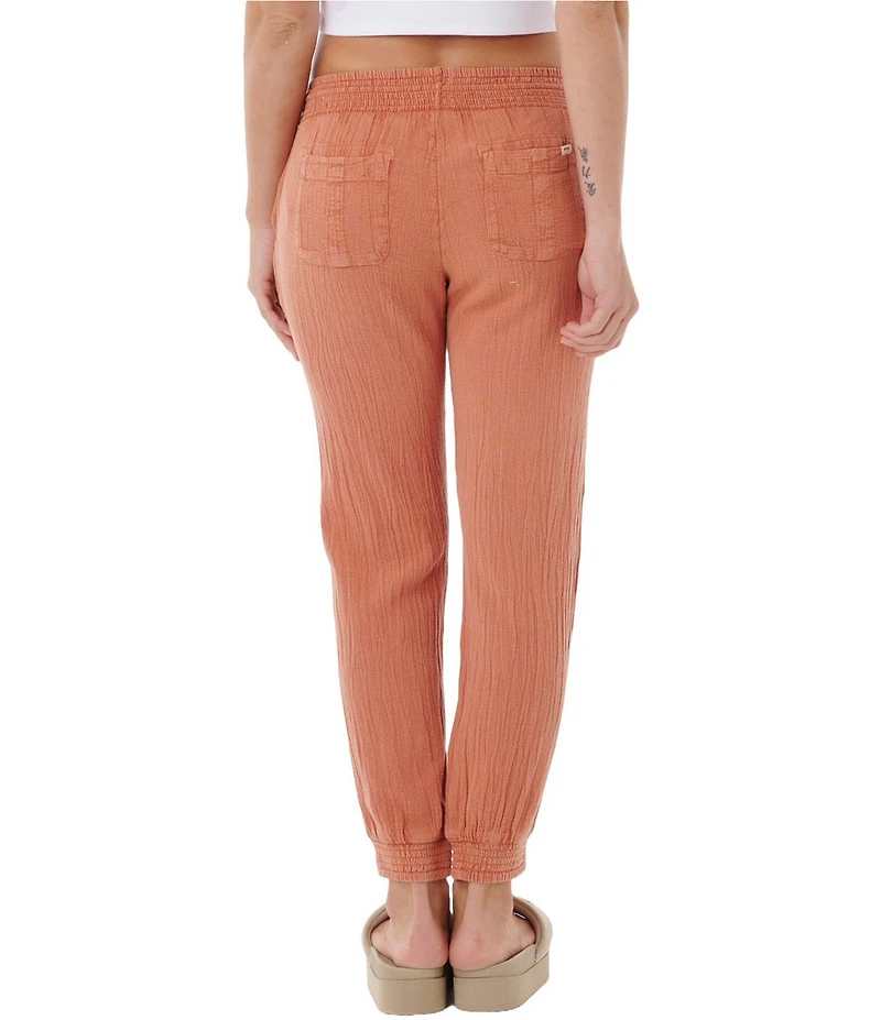 Rip Curl Classic Surf Relaxed Fit Textured Canvas Jogger Pants