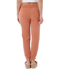 Rip Curl Classic Surf Relaxed Fit Textured Canvas Jogger Pants
