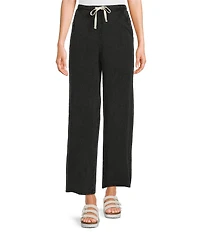 Rip Curl Classic Surf Wide Leg Crepe Poplin Pants