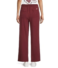 Rip Curl Classic Surf Wide Leg Crepe Poplin Pants
