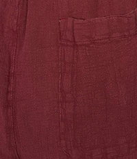 Rip Curl Classic Surf Wide Leg Crepe Poplin Pants