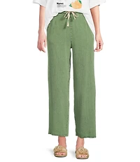 Rip Curl Classic Surf Wide Leg Crepe Poplin Pants