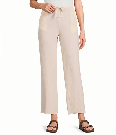 Rip Curl Classic Surf Wide Leg Crepe Poplin Pants
