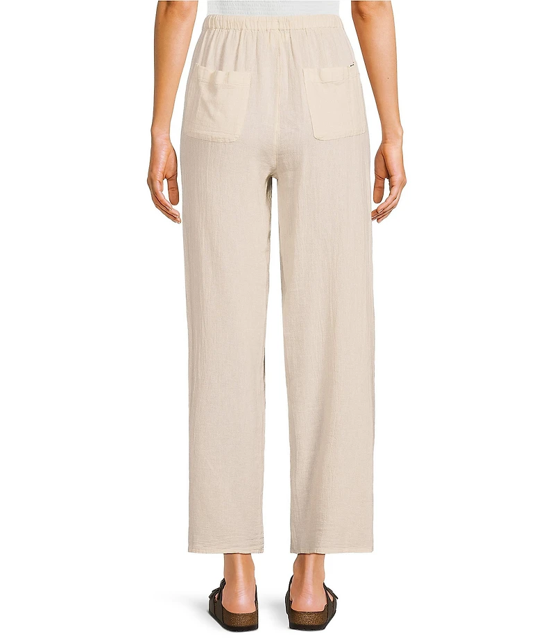 Rip Curl Classic Surf Wide Leg Crepe Poplin Pants