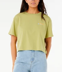 Rip Curl Dune Dancer Short Sleeve Cropped T-Shirt
