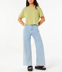 Rip Curl Dune Dancer Short Sleeve Cropped T-Shirt