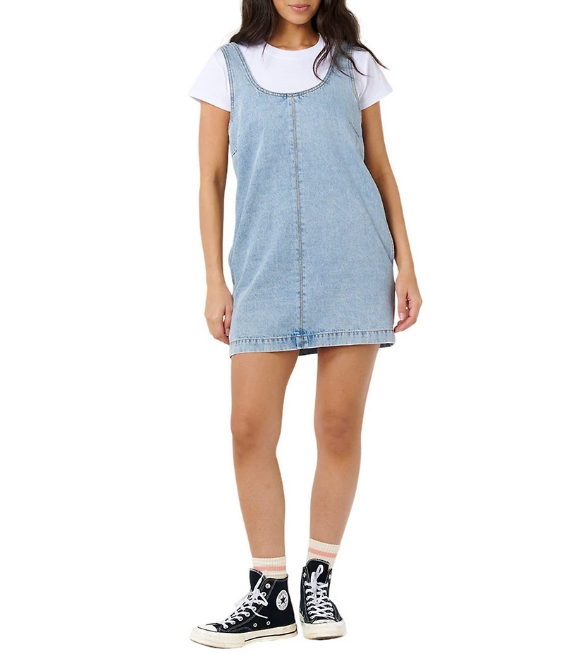 Rip Curl Ellie Sleeveless Denim Mini Dress