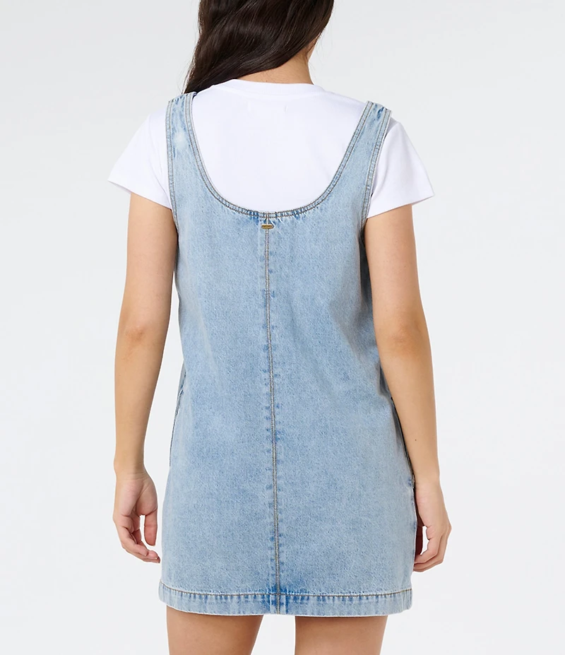 Rip Curl Ellie Sleeveless Denim Mini Dress