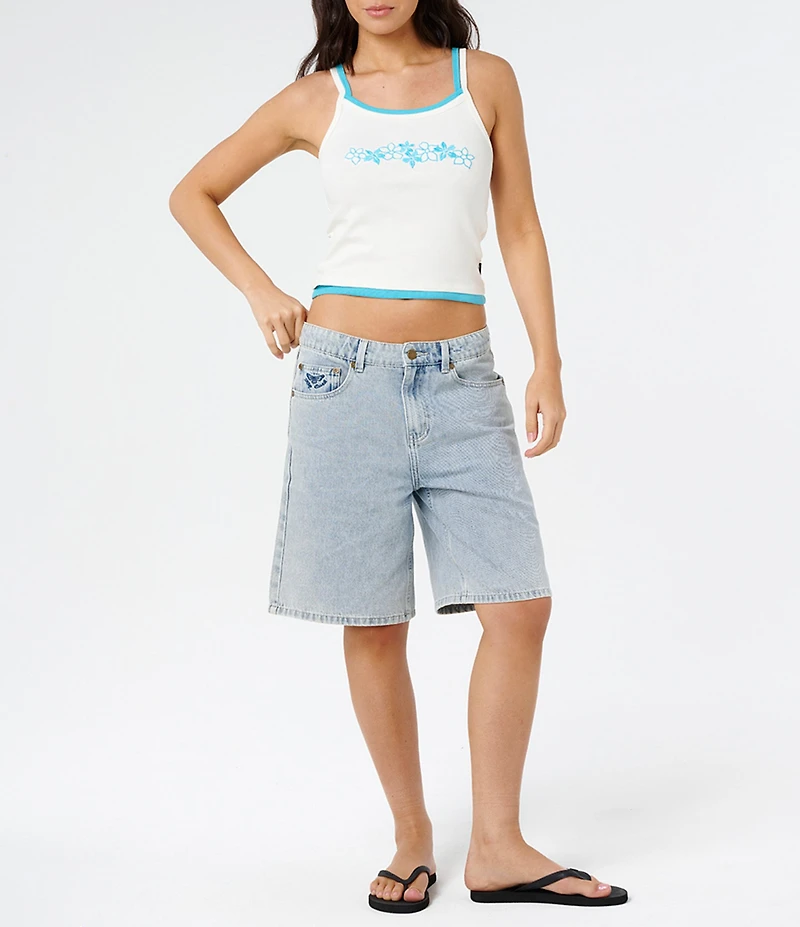 Rip Curl Half Moon Bay Sleeveless Layered-Look Tank Top