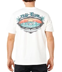 Rip Curl Hazed And Tubed Graphic Relaxed Fit T-Shirt