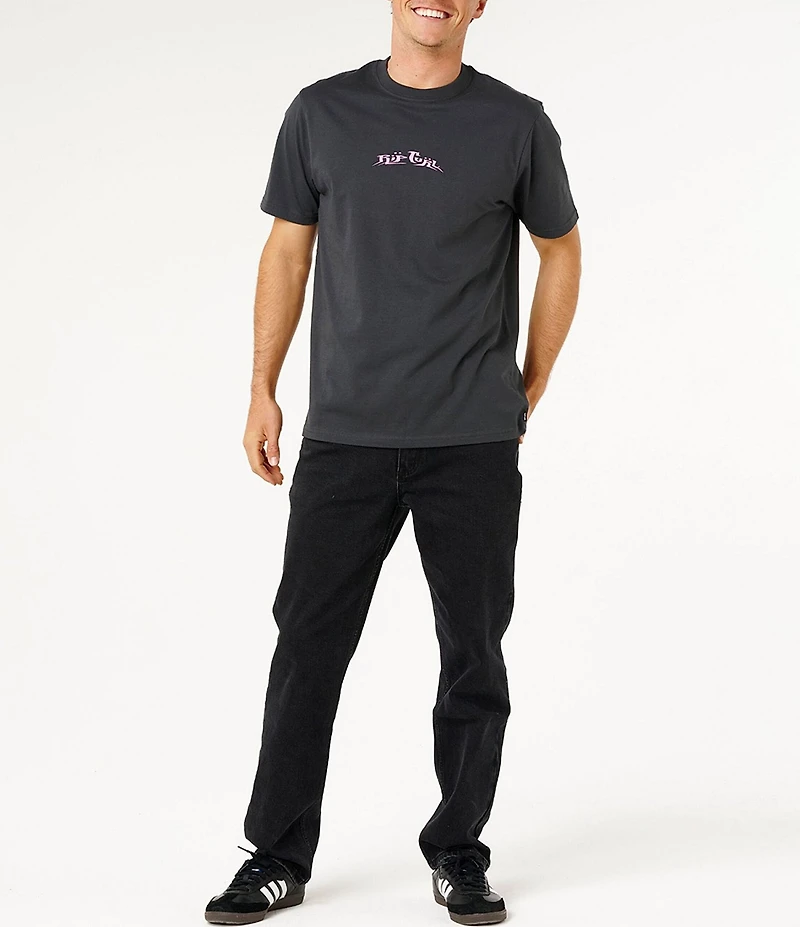 Rip Curl Hazed And Tubed Graphic Relaxed Fit T-Shirt