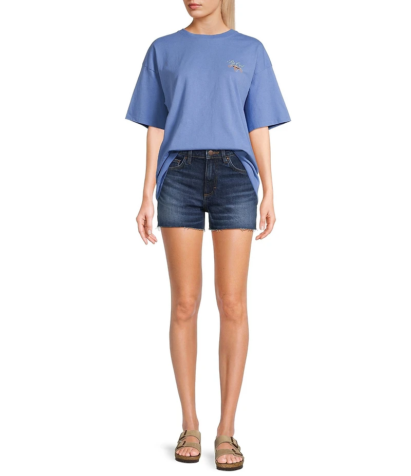 Rip Curl Hibiscus Diamond Heritage Short Sleeve T-Shirt