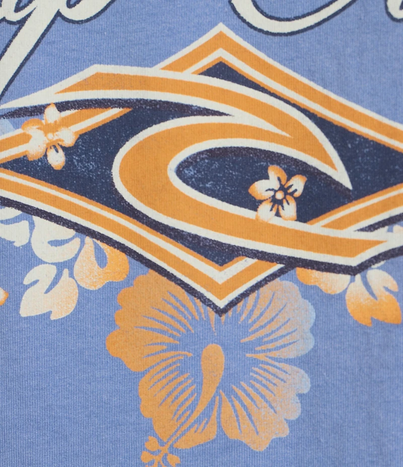 Rip Curl Hibiscus Diamond Heritage Short Sleeve T-Shirt