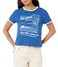 Rip Curl Island Time Short Sleeve Slub T-Shirt