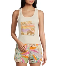 Rip Curl La Paloma Graphic Tank Top