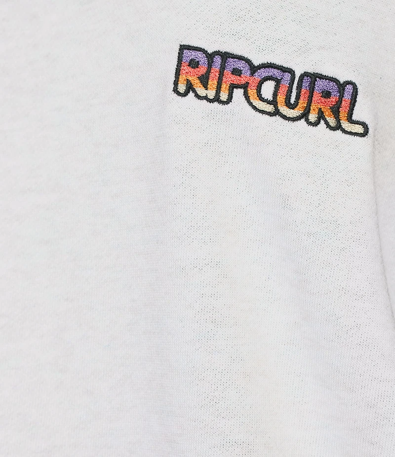 Rip Curl Las Dalias Raglan Sleeve Fleece Sweatshirt