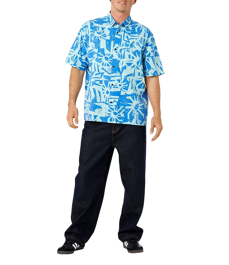 Rip Curl Liquid Trips Mason Short Sleeve Woven Shirt