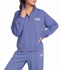 Rip Curl Long Sleeve Surf Puff 1/4 Zip Coordinating Pullover