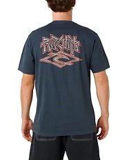 Rip Curl Lquid Trips Arch Relaxed Fit T-Shirt