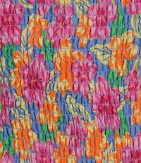 Rip Curl Malibu Cove Short Sleeve Floral Printed Peasant Top