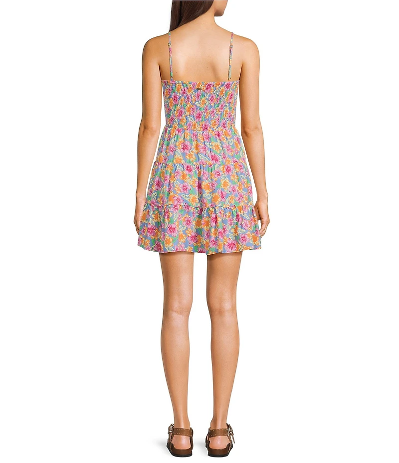 Rip Curl Malibu Cove Sleeveless Floral Printed Dress