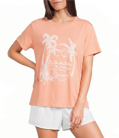 Rip Curl Moon Short Sleeve T-Shirt