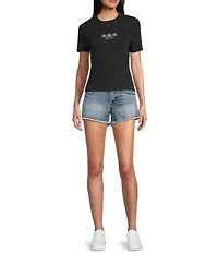 Rip Curl Neon Isle Short Sleeve Fitted T-Shirt