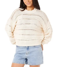 Rip Curl Neon Isles Long Sleeve Striped Cardigan